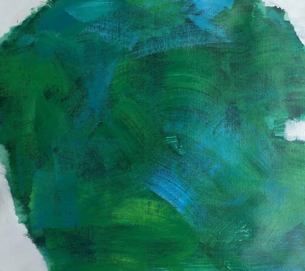 Hand Painted Extra Large Abstract Painting,Oversized Contemporary Art,Big Art Canvas,White,Blue,Green.etc - Image 2