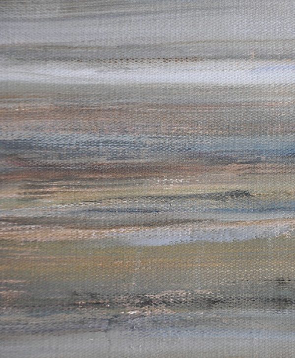 Hand Made Abstract Art,Large Abstract Landscape Oil Painting On Canvas,Acrylic Painting Wall Art,Gray,White,Yellow.etc - Image 2