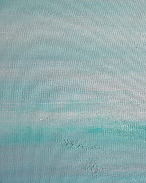 Handmade Large Painting,Large Abstract Landscape Oil Painting On Canvas,Hand Made Original Art,Green,Blue,Gray.etc - Image 2