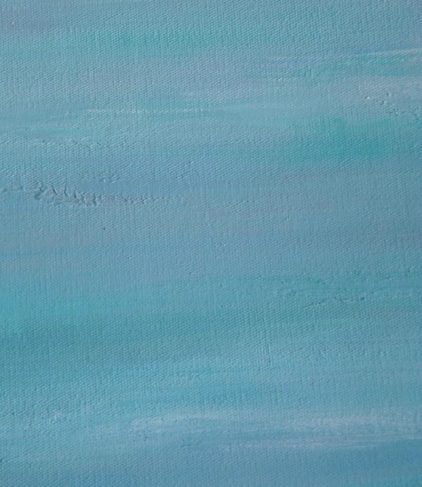 Handmade Large Painting,Large Abstract Landscape Oil Painting On Canvas,Hand Made Original Art,Green,Blue,Gray.etc - Image 3