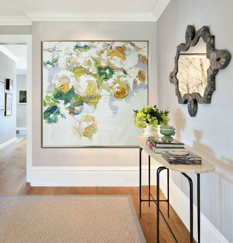 Handmade Extra Large Contemporary Painting,Abstract Landscape Painting,Contemporary Art Canvas Painting - Image 5