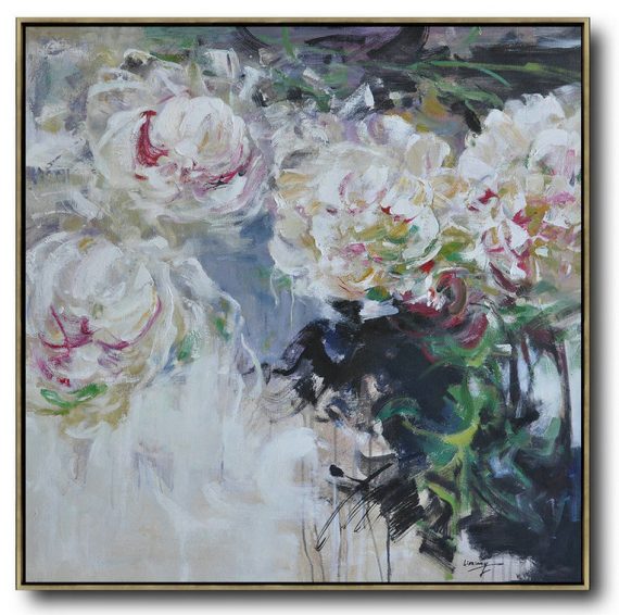 Extra Large Canvas Art,Set Of 2 Abstract Landscape Painting On Canvas, Free Shipping Worldwide,Abstract Painting Modern Art