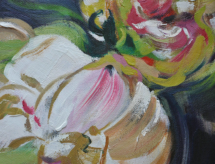 Oversized Canvas Art On Canvas,Abstract Landscape Painting,Oversized Art - Image 2