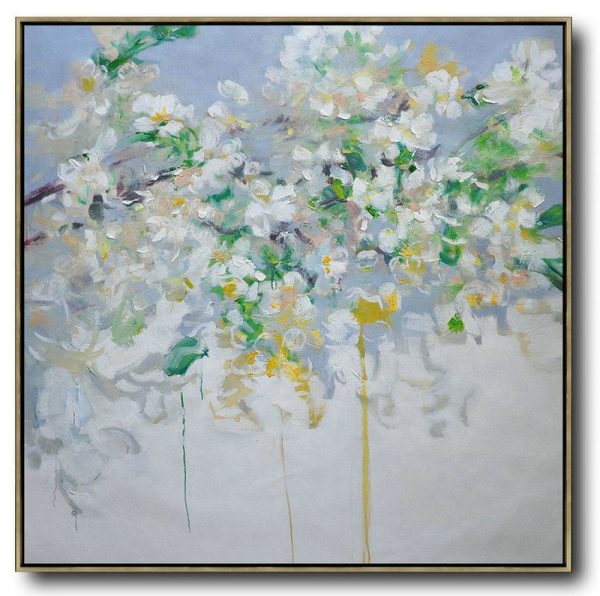 Extra Large Textured Painting On Canvas,Large Abstract Landscape Oil Painting On Canvas,Acrylic Painting Large Wall Art