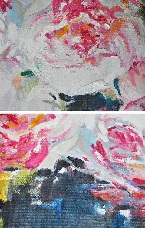 Extra Large Acrylic Painting On Canvas,Horizontal Abstract Landscape Oil Painting On Canvas,Size Extra Large Abstract Art - Image 2