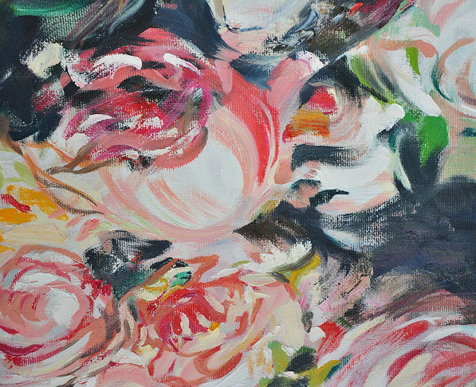 Extra Large Acrylic Painting On Canvas,Abstract Landscape Oil Painting,Original Art Acrylic Painting - Image 2