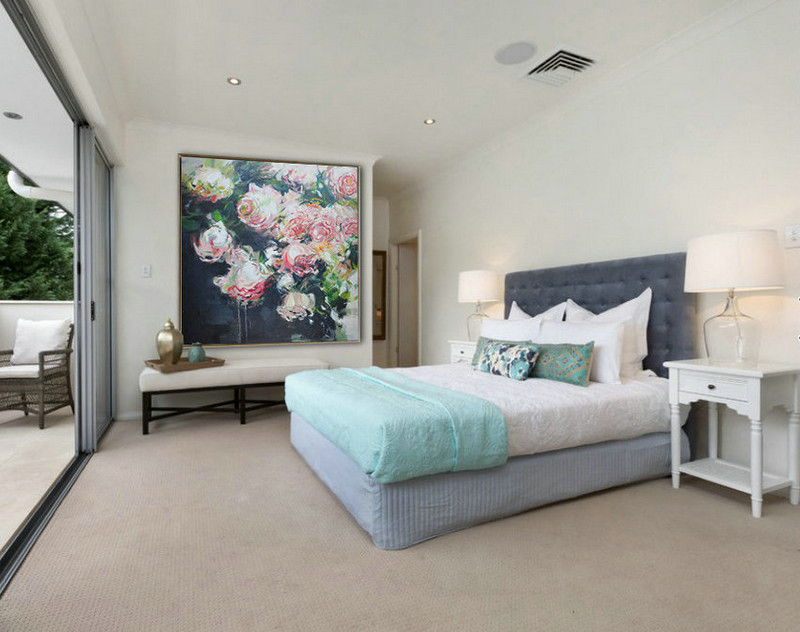 Extra Large Acrylic Painting On Canvas,Abstract Landscape Oil Painting,Original Art Acrylic Painting - Image 3