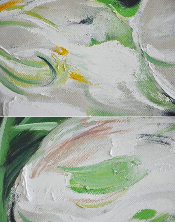 Handmade Large Painting,Abstract Landscape Painting,Modern Art Abstract Painting - Image 2