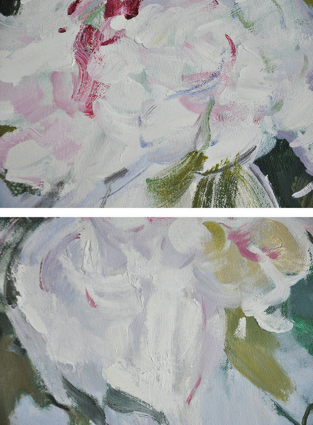 Extra Large Abstract Painting On Canvas,Panoramic Abstract Landscape Painting,Original Abstract Painting Canvas Art - Image 2