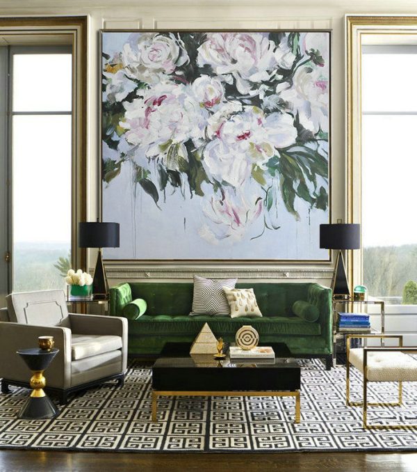 Extra Large Abstract Painting On Canvas,Panoramic Abstract Landscape Painting,Original Abstract Painting Canvas Art - Image 3