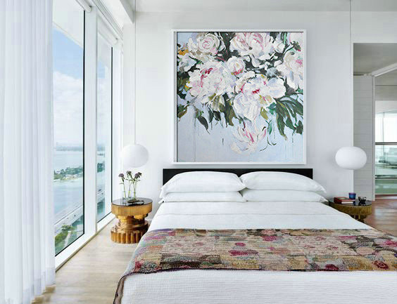 Extra Large Abstract Painting On Canvas,Panoramic Abstract Landscape Painting,Original Abstract Painting Canvas Art - Image 5