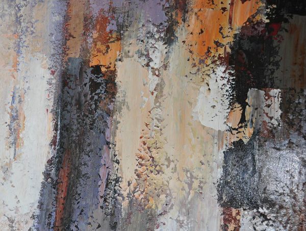 Extra Large 72 Acrylic Painting,Oversized Contemporary Art,Large Canvas Art,Modern Art Abstract Painting,Blue,White,Brown,Red.etc - Image 3