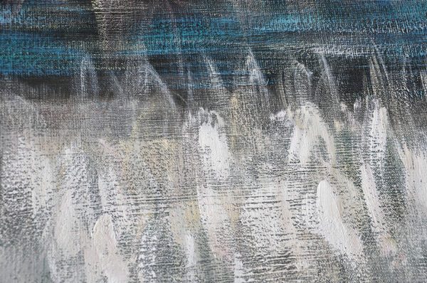 Extra Large 72 Acrylic Painting,Oversized Contemporary Painting,Large Abstract Art Handmade Acrylic Painting,White,Blue,Brown,Black.etc - Image 3