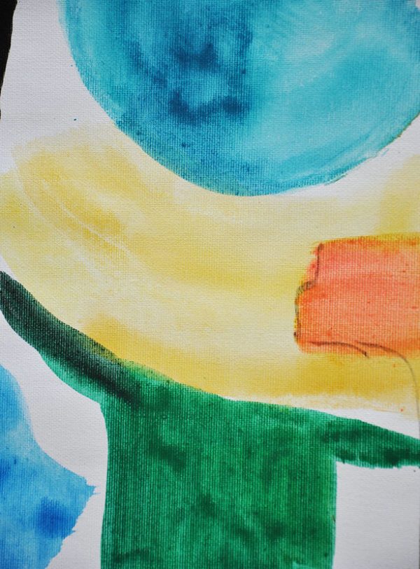 Handmade Large Painting,Oversized Contemporary Painting On Canvas,Abstract Painting On Canvas,Yellow,White,Grey.etc - Image 3