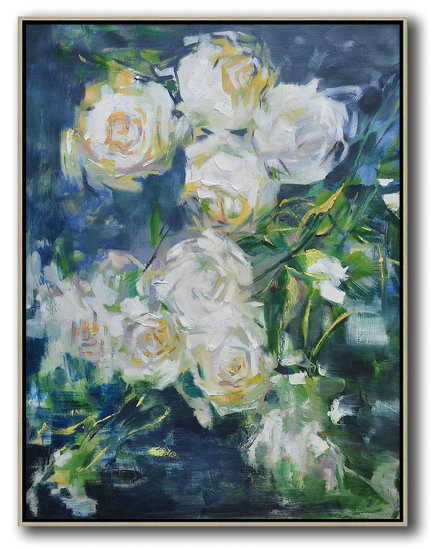 Extra Large Acrylic Painting On Canvas,Abstract Landscape Oil Painting,Original Art Acrylic Painting
