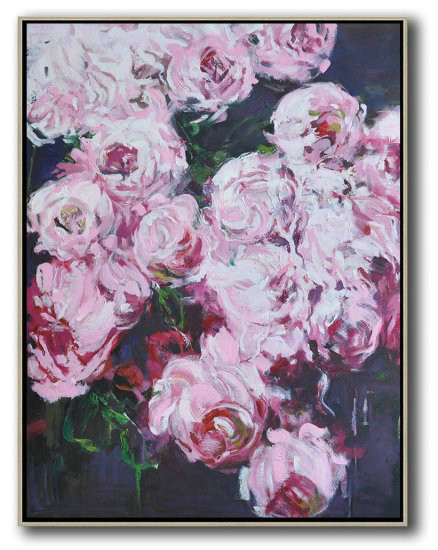 Handmade Large Contemporary Art,Horizontal Abstract Landscape Oil Painting On Canvas,Acrylic Painting Wall Art