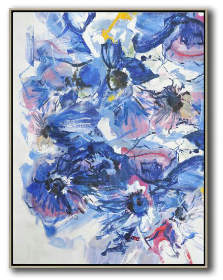 Abstract Painting Extra Large Canvas Art,Abstract Landscape Oil Painting,Abstract Art Decor Large Canvas Painting
