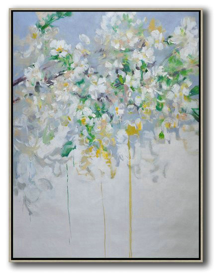 Large Abstract Painting On Canvas,Abstract Landscape Oil Painting,Modern Art Abstract Painting