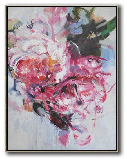 Hand Made Abstract Art,Panoramic Abstract Landscape Painting,Wall Art Ideas For Living Room
