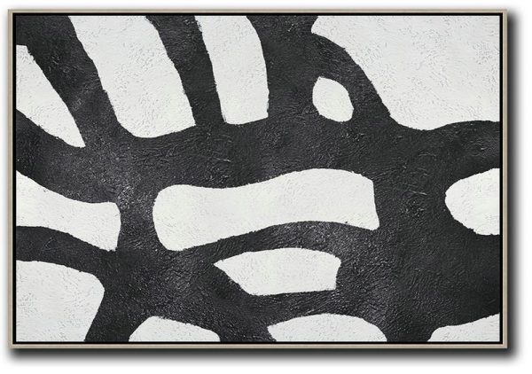 Original Art Acrylic Painting,Oversized Horizontal Minimal Art On Canvas - Custom Oil Painting