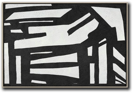 Living Room Canvas Art,Oversized Horizontal Minimal Art On Canvas - Big Wall Art For Living Room