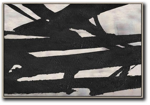 Large Canvas Art,Oversized Horizontal Minimal Art On Canvas - Modern Art Oil Painting