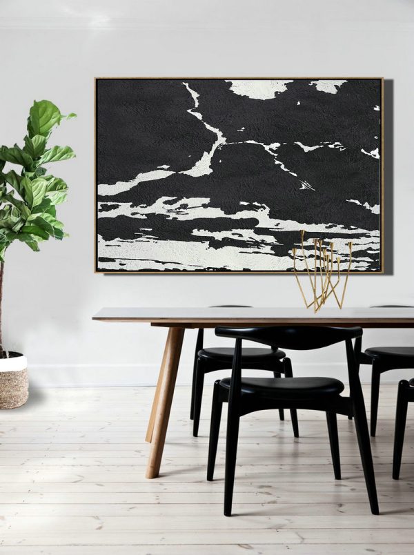 Living Room Wall Art,Oversized Horizontal Minimal Art On Canvas - Large Canvas Art - Image 6
