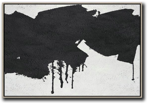 Home Decor Canvas,Oversized Horizontal Minimal Art On Canvas - Art Work