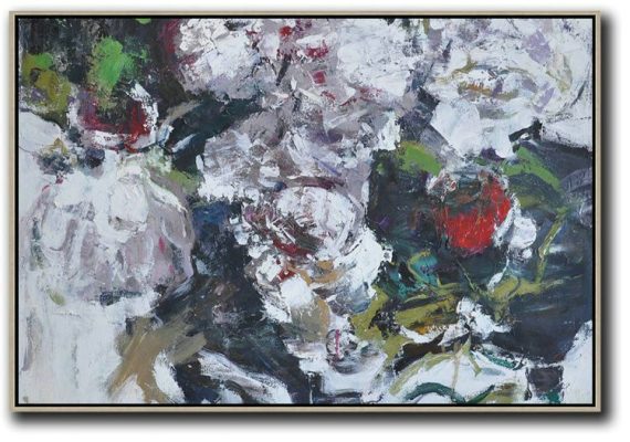 Handmade Large Contemporary Art,Abstract Landscape Painting,Contemporary Art Acrylic Painting