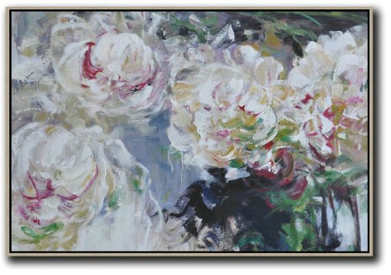 Large Abstract Painting Canvas Art,Abstract Landscape Painting,Large Abstract Wall Art