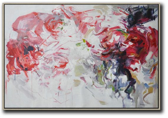 Huge Abstract Painting On Canvas,Abstract Landscape Oil Painting,Artwork For Sale