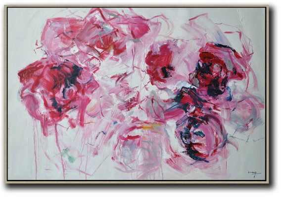 Handmade Painting Large Abstract Art,Abstract Landscape Oil Painting,Modern Canvas Art