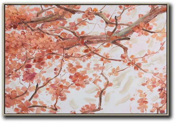 Large Abstract Art Handmade Painting,Abstract Landscape Oil Painting,Oversized Art