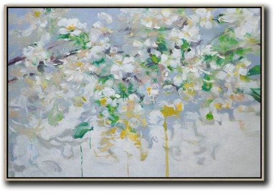 Large Abstract Art Handmade Oil Painting,Abstract Landscape Painting,Original Art Acrylic Painting
