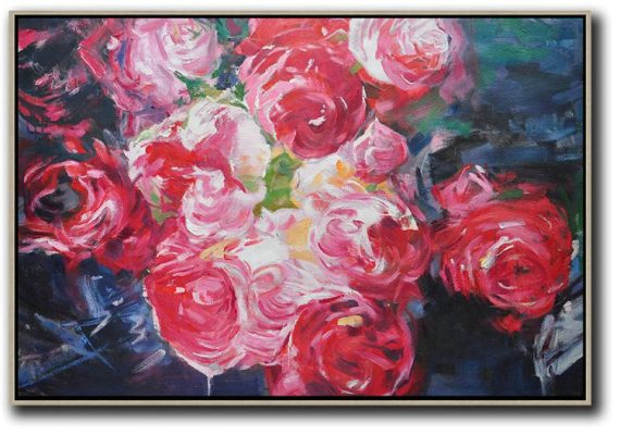 Large Abstract Painting,Abstract Landscape Painting,Modern Canvas Art