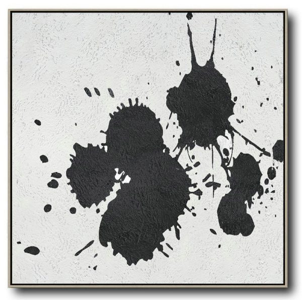 Abstract Painting Extra Large Canvas Art,Oversized Minimal Painting On Canvas - Acrylic On Canvas Abstract