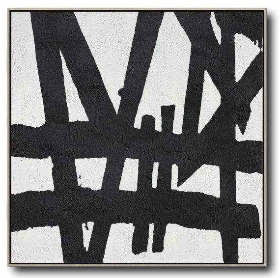 Extra Large Canvas Art,Oversized Minimal Painting On Canvas - Custom Oil Painting