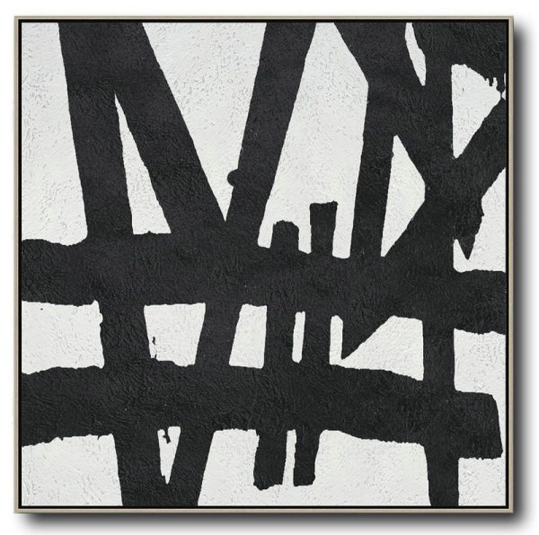 Extra Large Canvas Art,Oversized Minimal Painting On Canvas - Custom Oil Painting