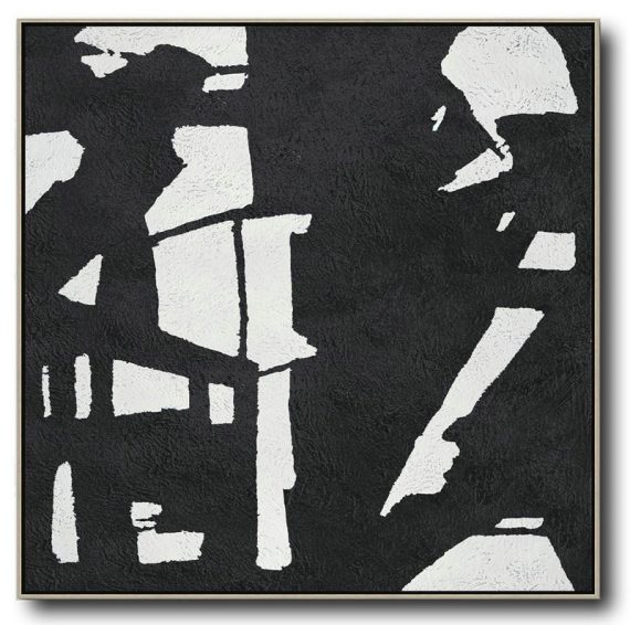 Large Abstract Painting,Oversized Minimal Painting On Canvas - Hand Paint Large Clean Modern Art
