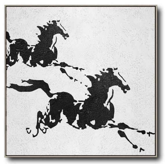Extra Large Canvas Art,Oversized Minimal Painting On Canvas - Original Abstract Painting Canvas Art