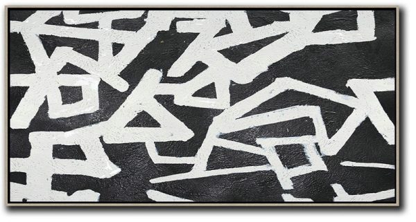 Wall Art Painting,Oversized Panoramic Minimal Art On Canvas - Pop Art Canvas