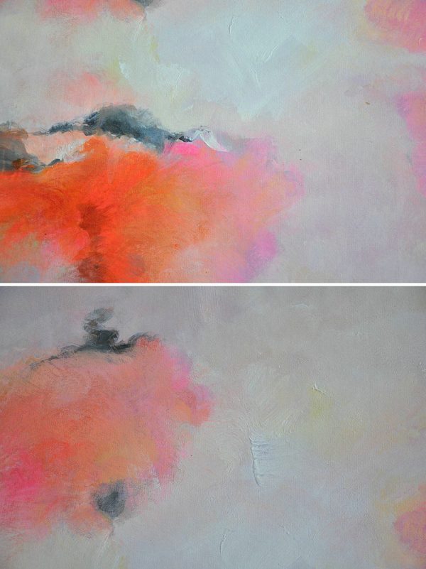 Extra Large Abstract Painting On Canvas,Oversized Contemporary Art,Large Contemporary Painting,Blue,Red,Pink,Purple.etc - Image 2