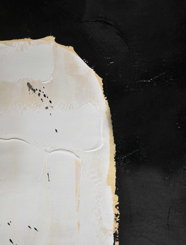 Large Abstract Art,Oversized Thick Textured Minimal Painting On Canvas - Large Contemporary Art Canvas Painting - Image 2