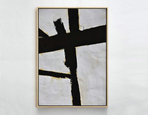 Extra Large Painting,Minimalist Painting On Canvas, Palette Knife Vertical Minimal Art - Original Abstract Painting Canvas Art